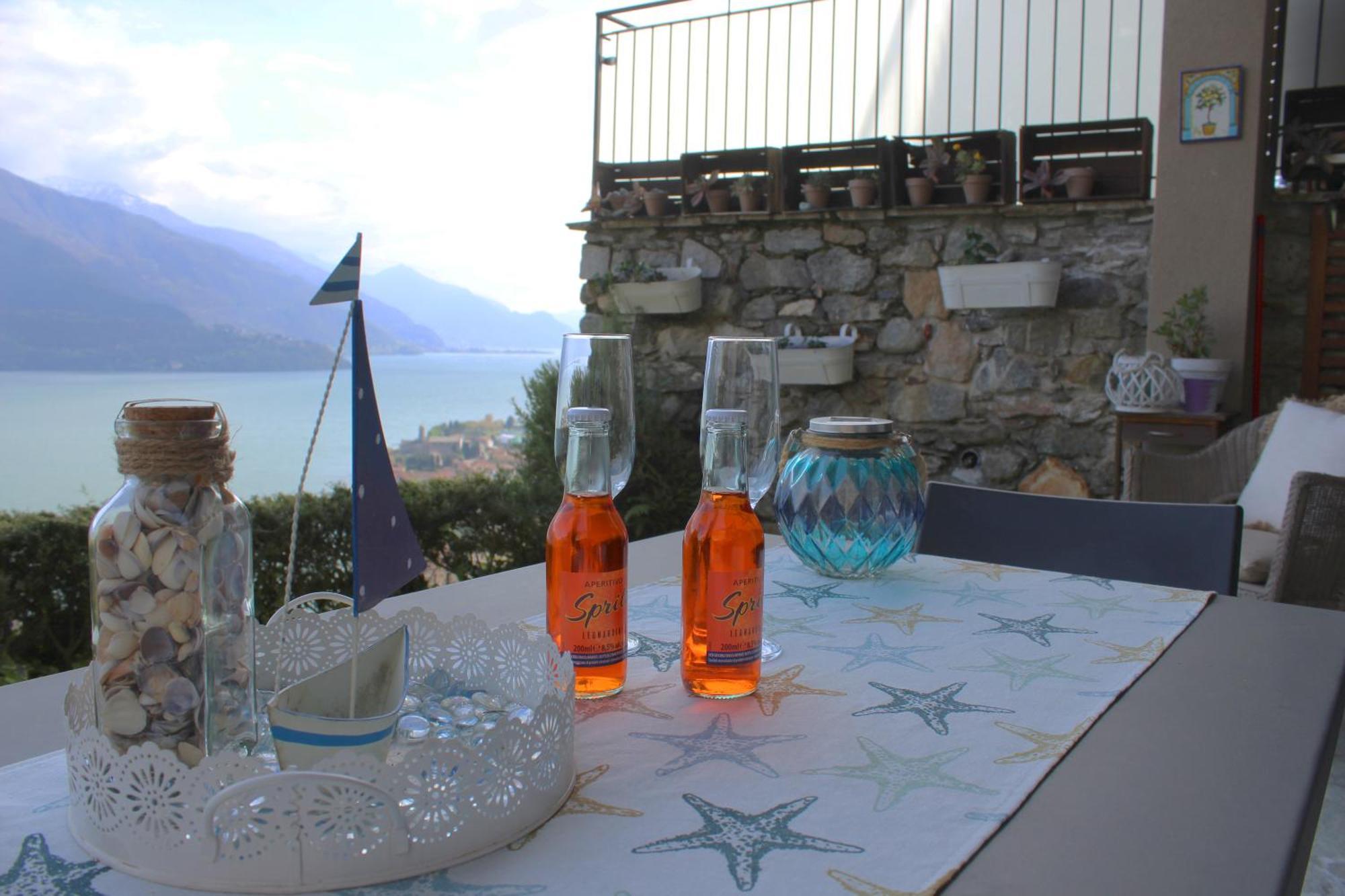 La Rondine Villa Gravedona Bagian luar foto